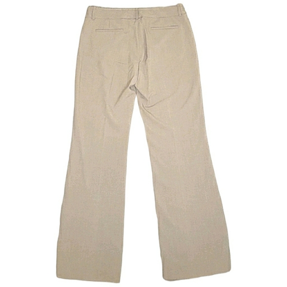 Tahari Wide Leg High Waisted Trousers Khaki Tan Hidden Closure Career Pants 10 - Picture 4 of 16